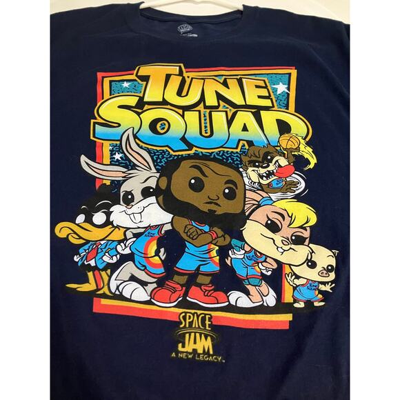 Space Jam A New Legacy Short Sleeve T-Shirt- Looney Tunes Tune Squad Mens XL - Picture 3 of 4
